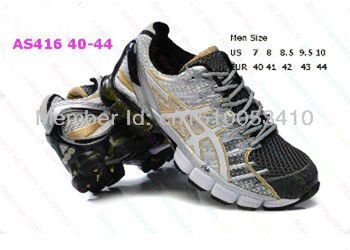 asics kinsei 4 Preto e Cinza